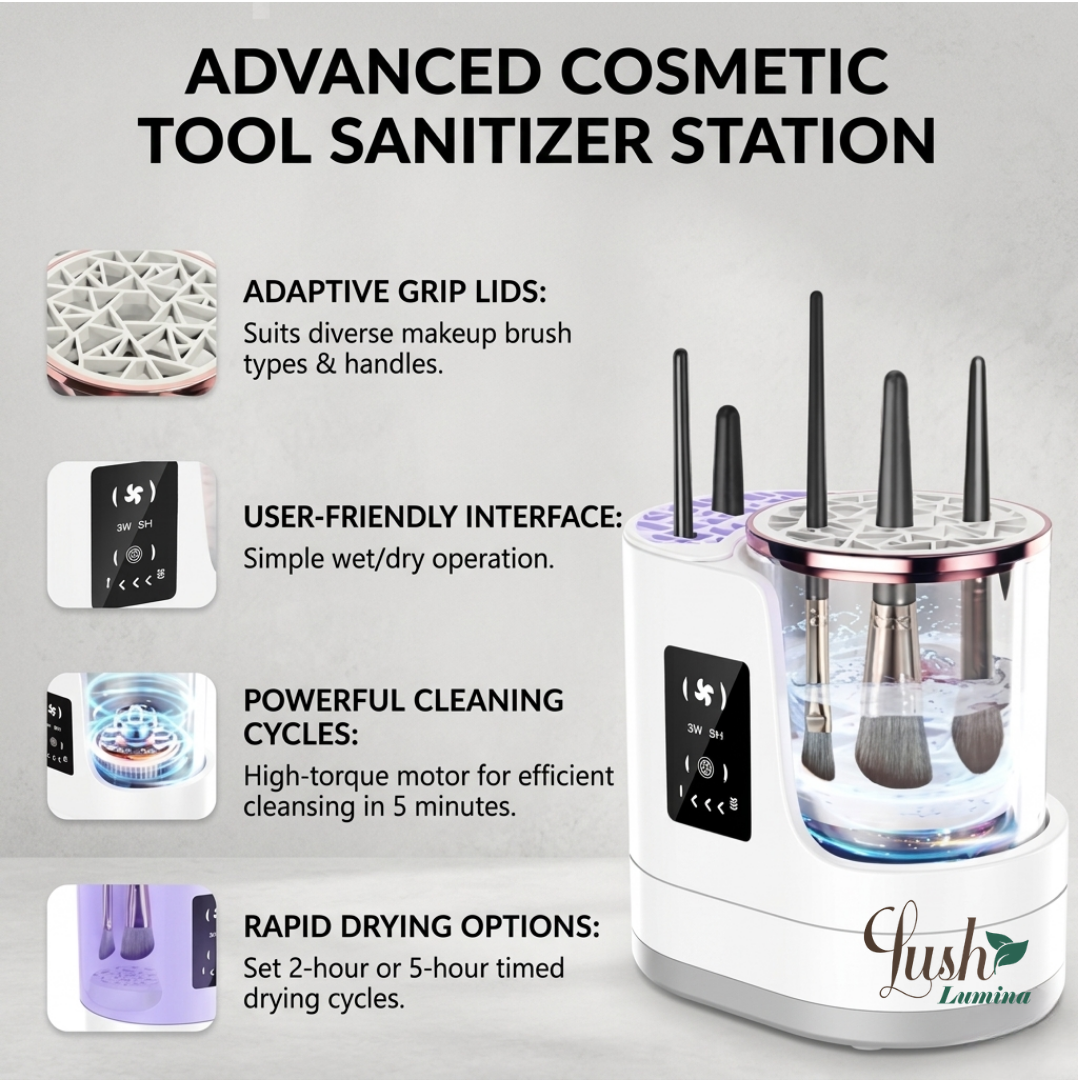 Lush Lumina Electric Makeup Brush Cleaner Dryer